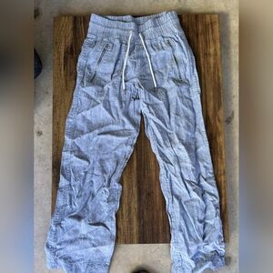 Athleta Women's Light Blue Linen Pants